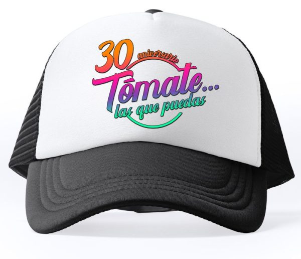 Gorra negra rejilla